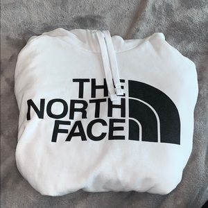 white north face hoodie woman’s medium